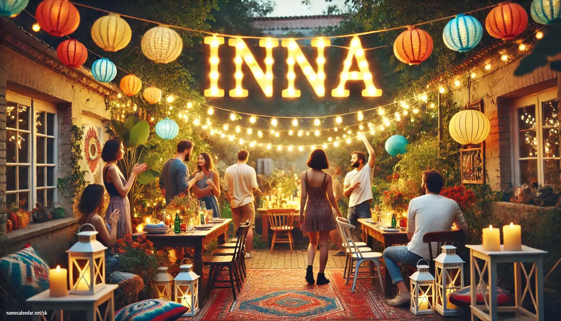 Oslava menín a mien - Inna