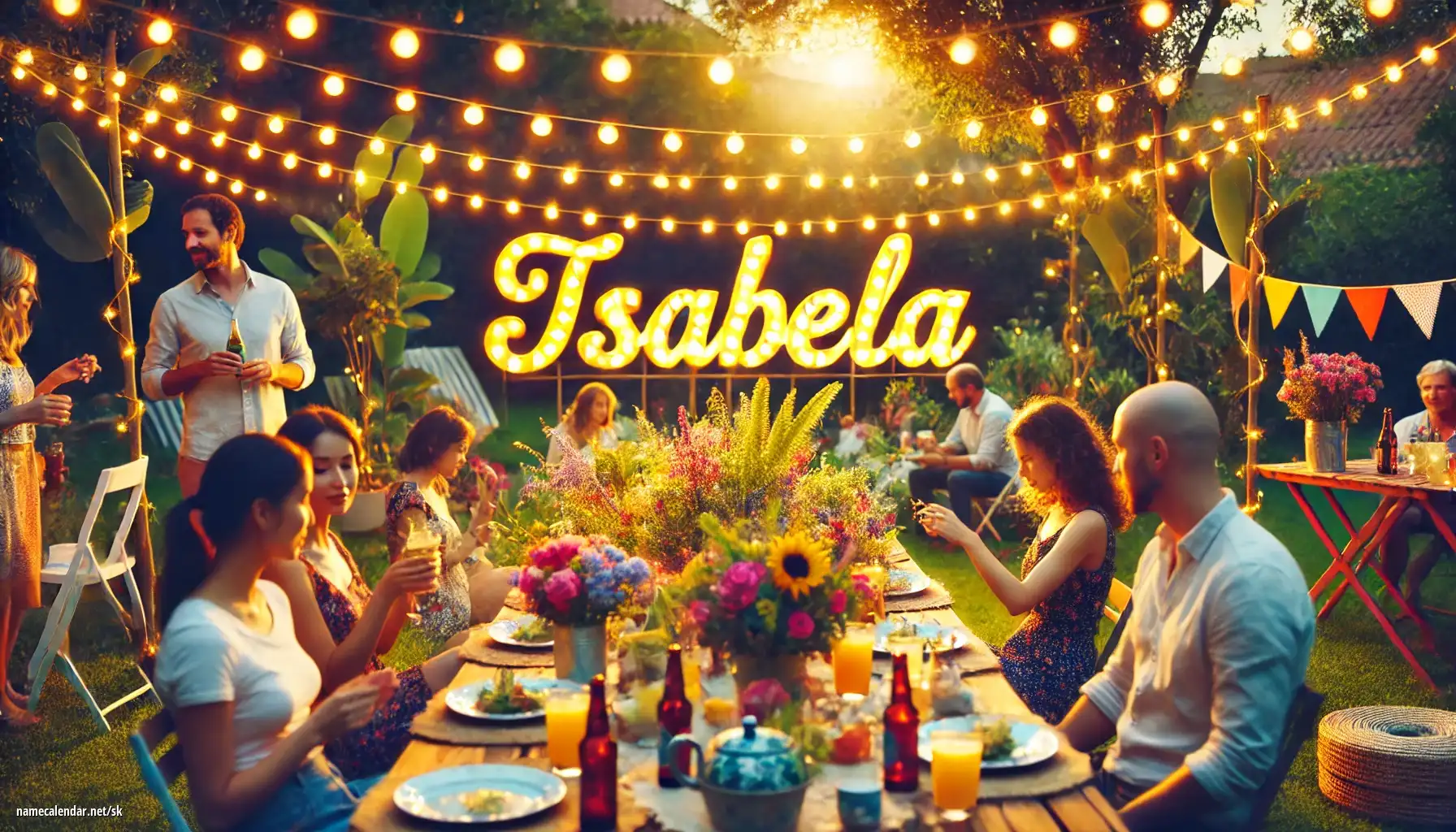 Oslava menín a mien - Isabela