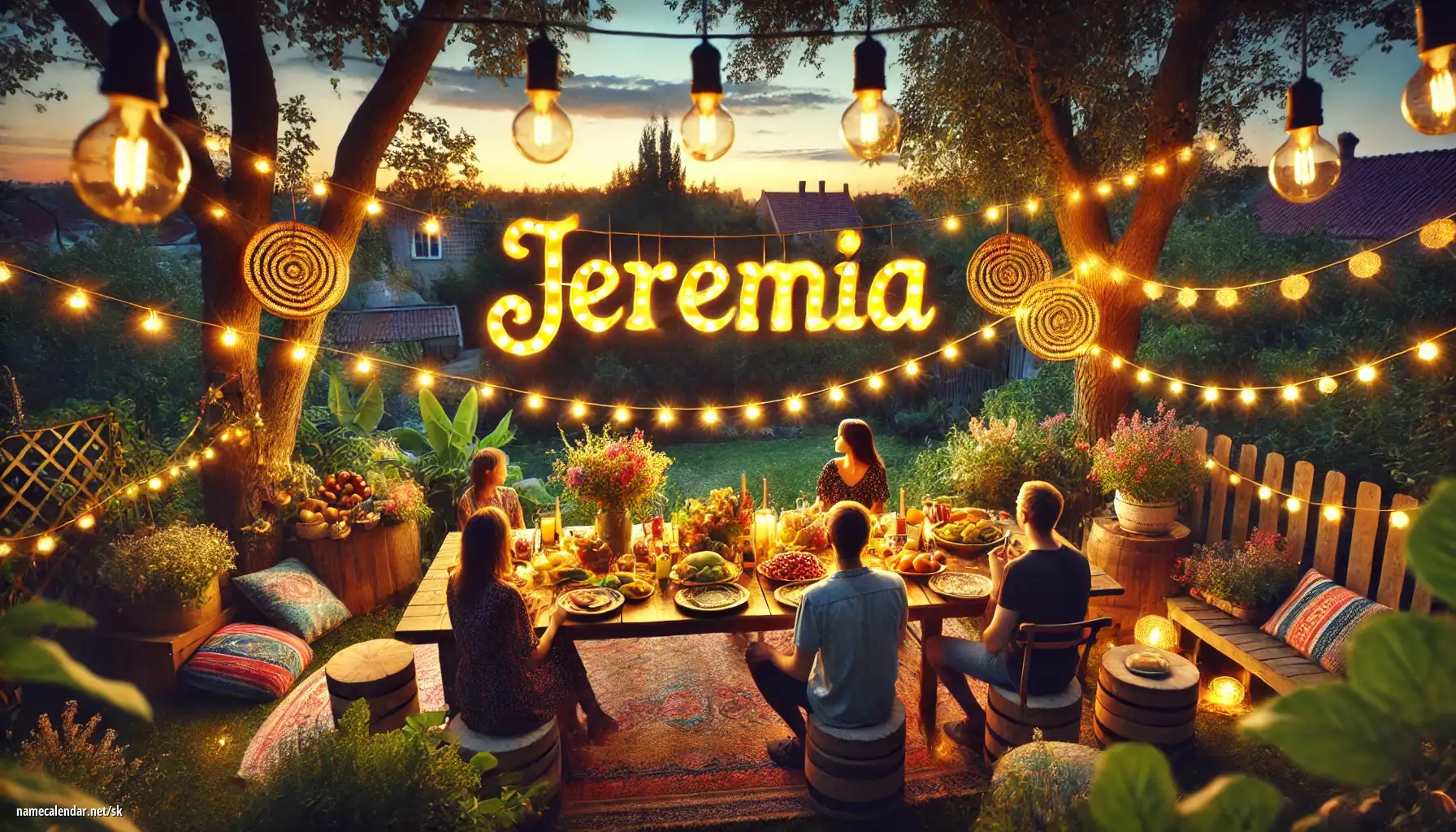 Oslava menín a mien - Jeremia