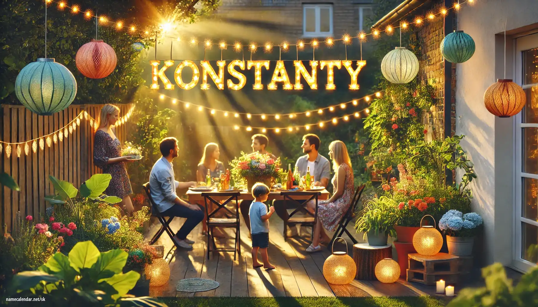 Oslava menín a mien - Konstanty