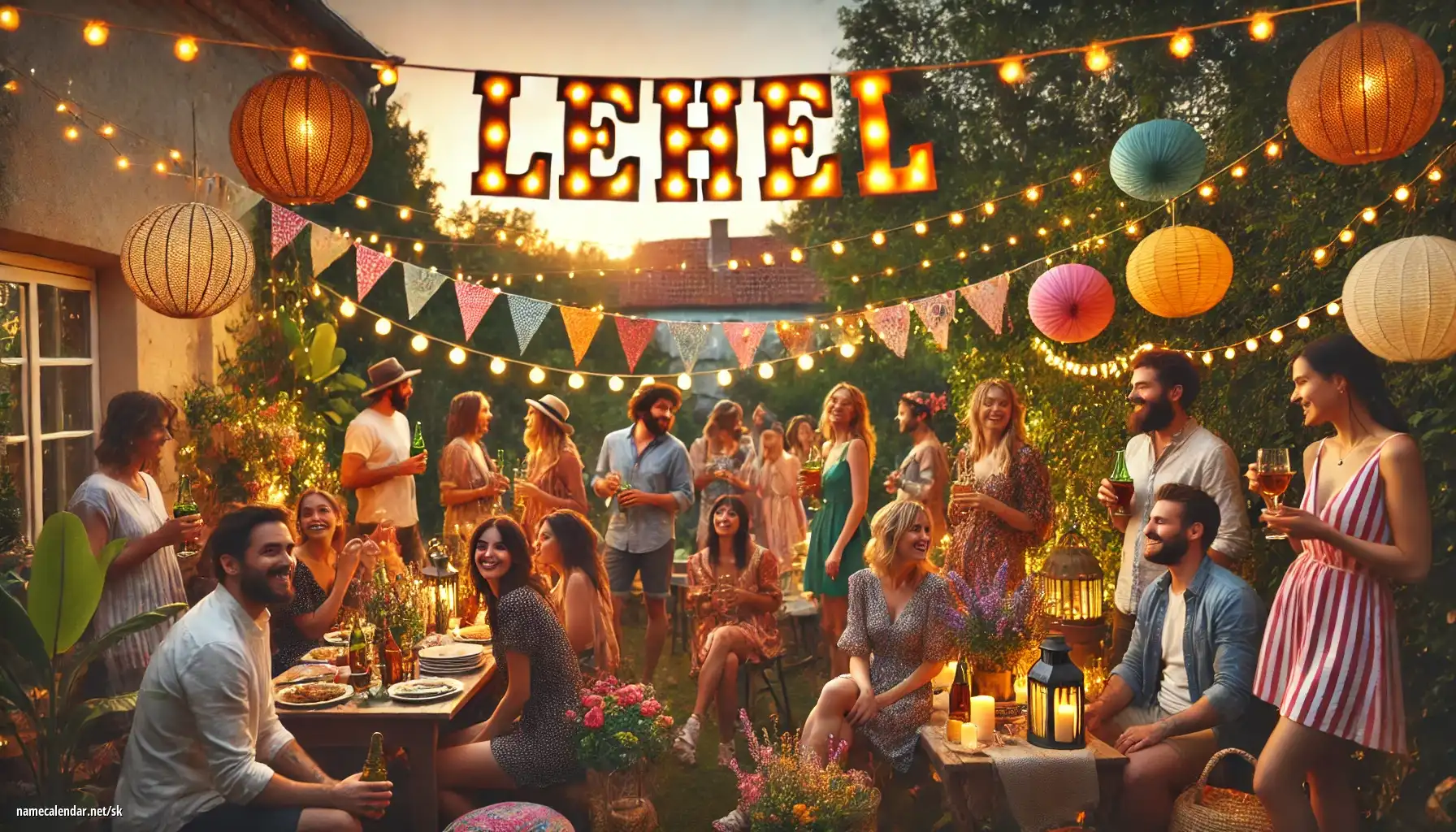 Oslava menín a mien - Lehel