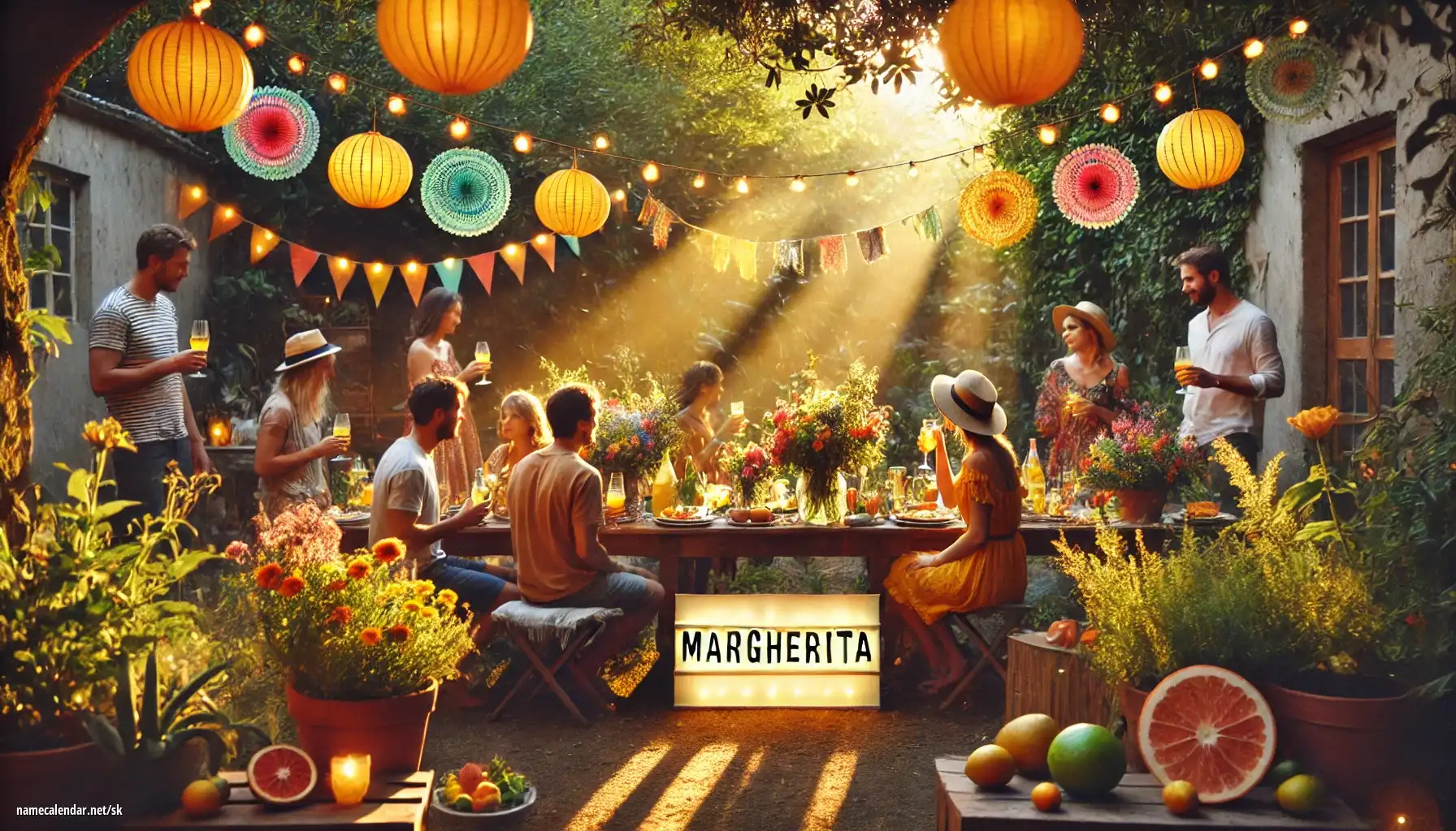 Oslava menín a mien - Margherita