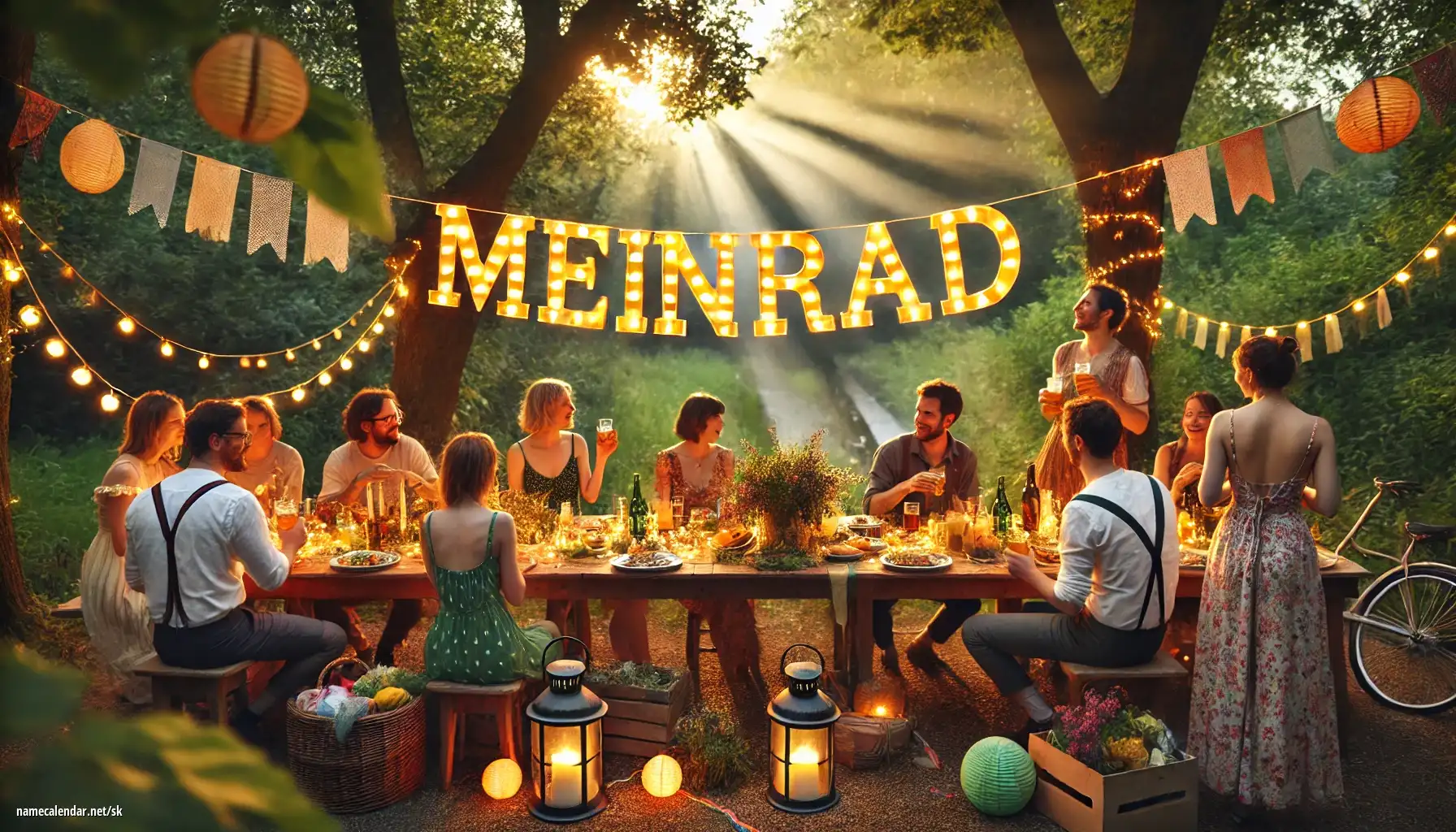 Oslava menín a mien - Meinrad