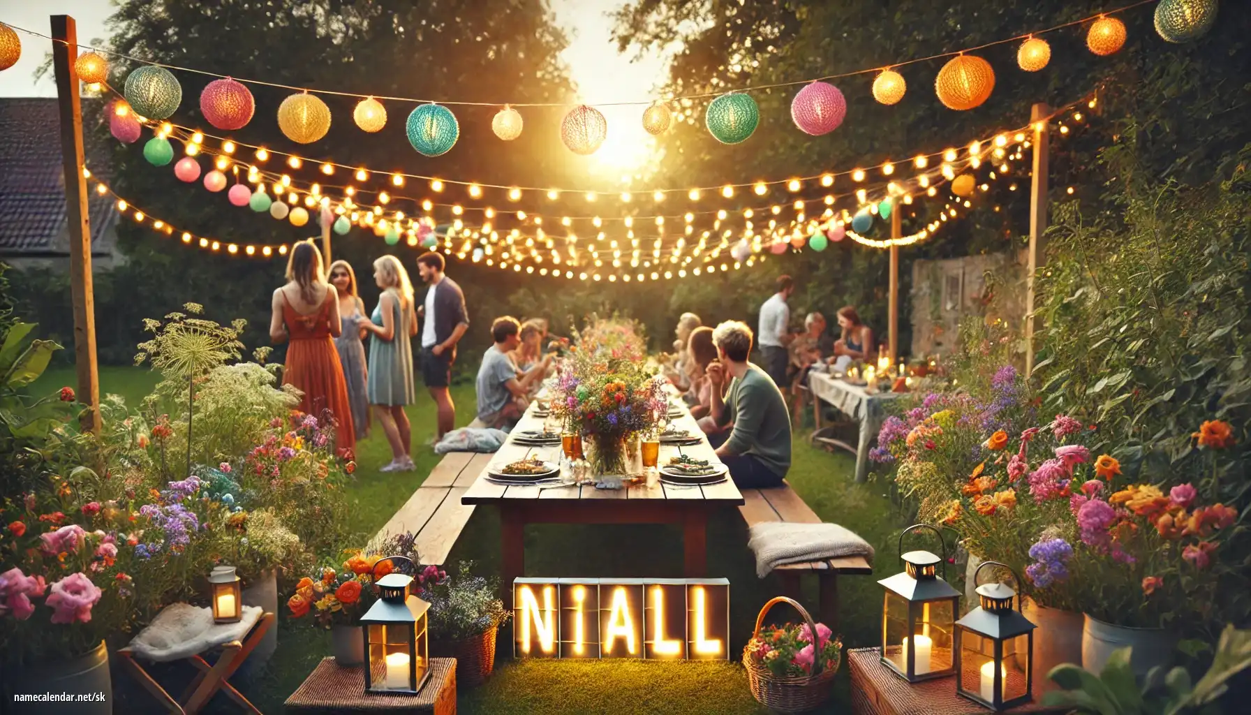 Oslava menín a mien - Niall