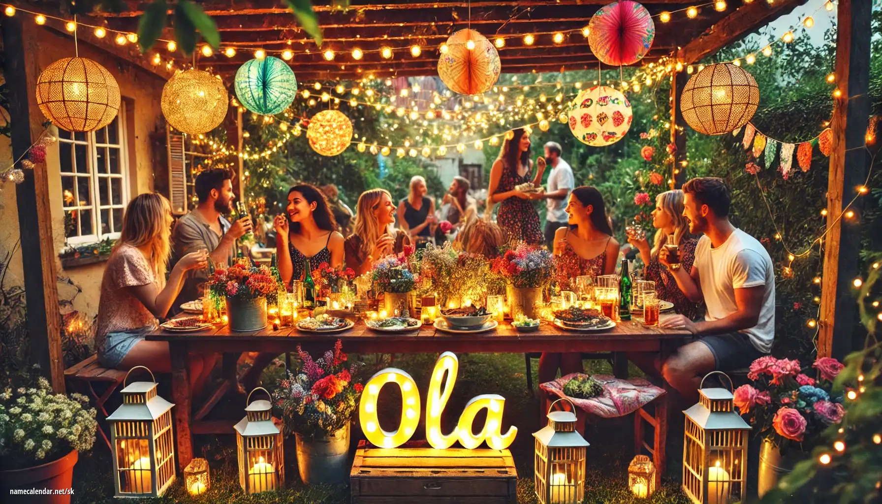 Oslava menín a mien - Ola