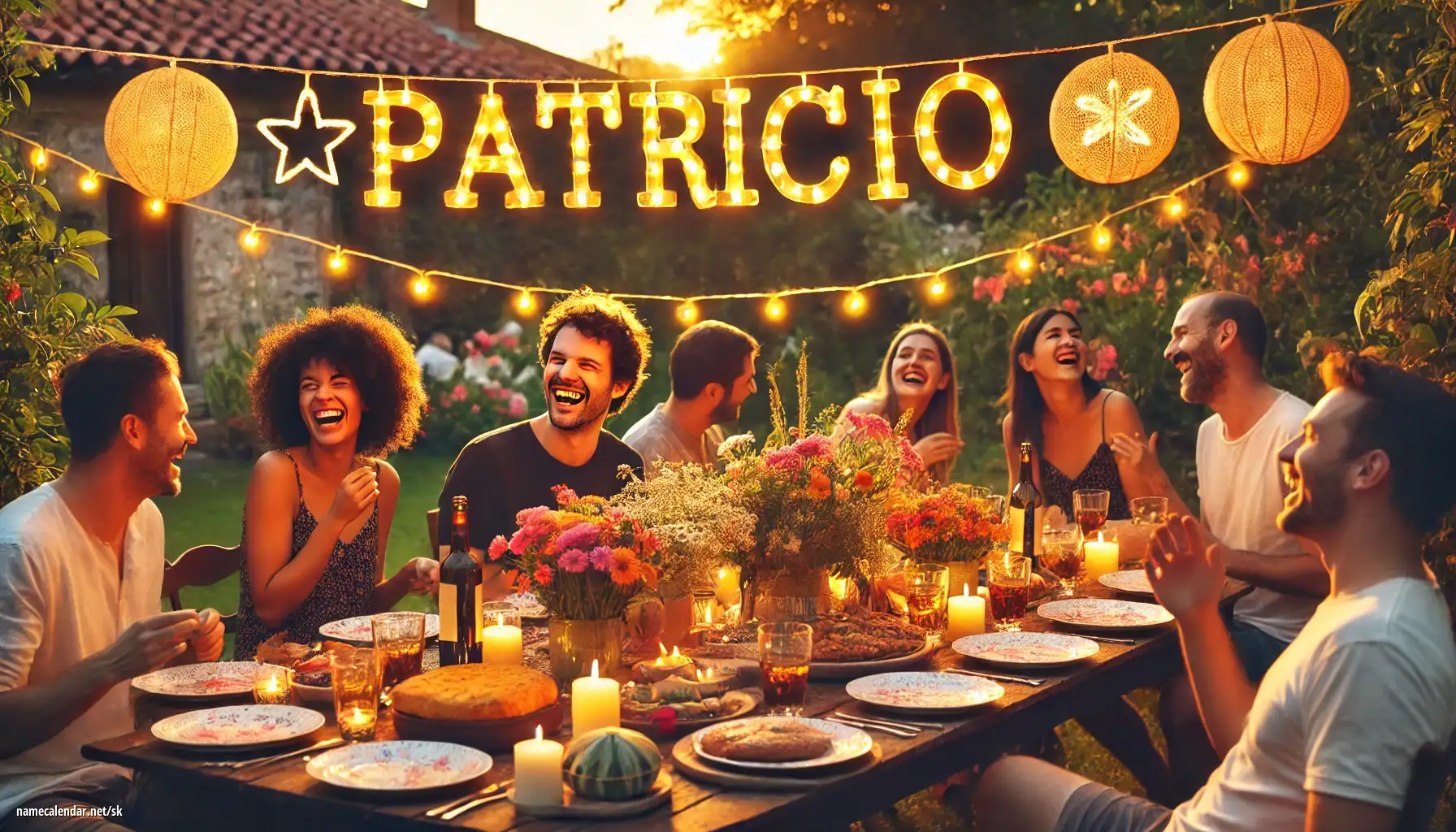 Oslava menín a mien - Patricio