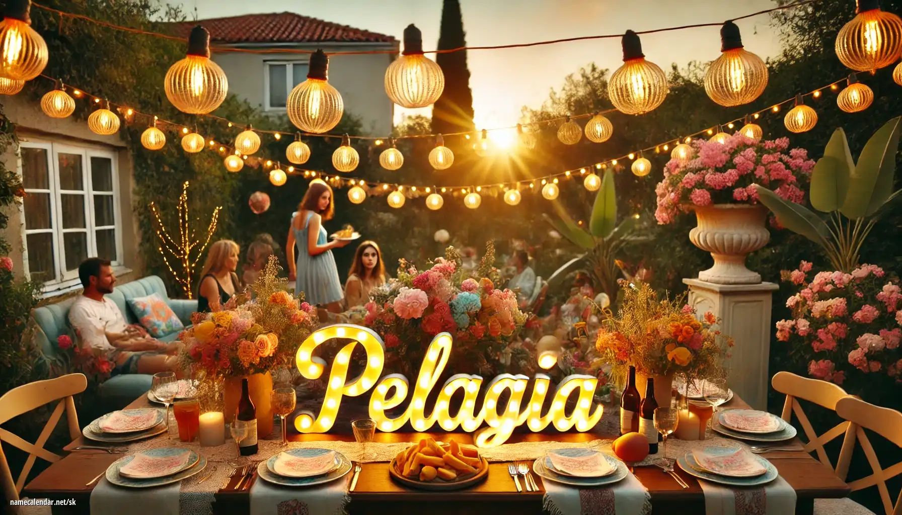 Oslava menín a mien - Pelagia