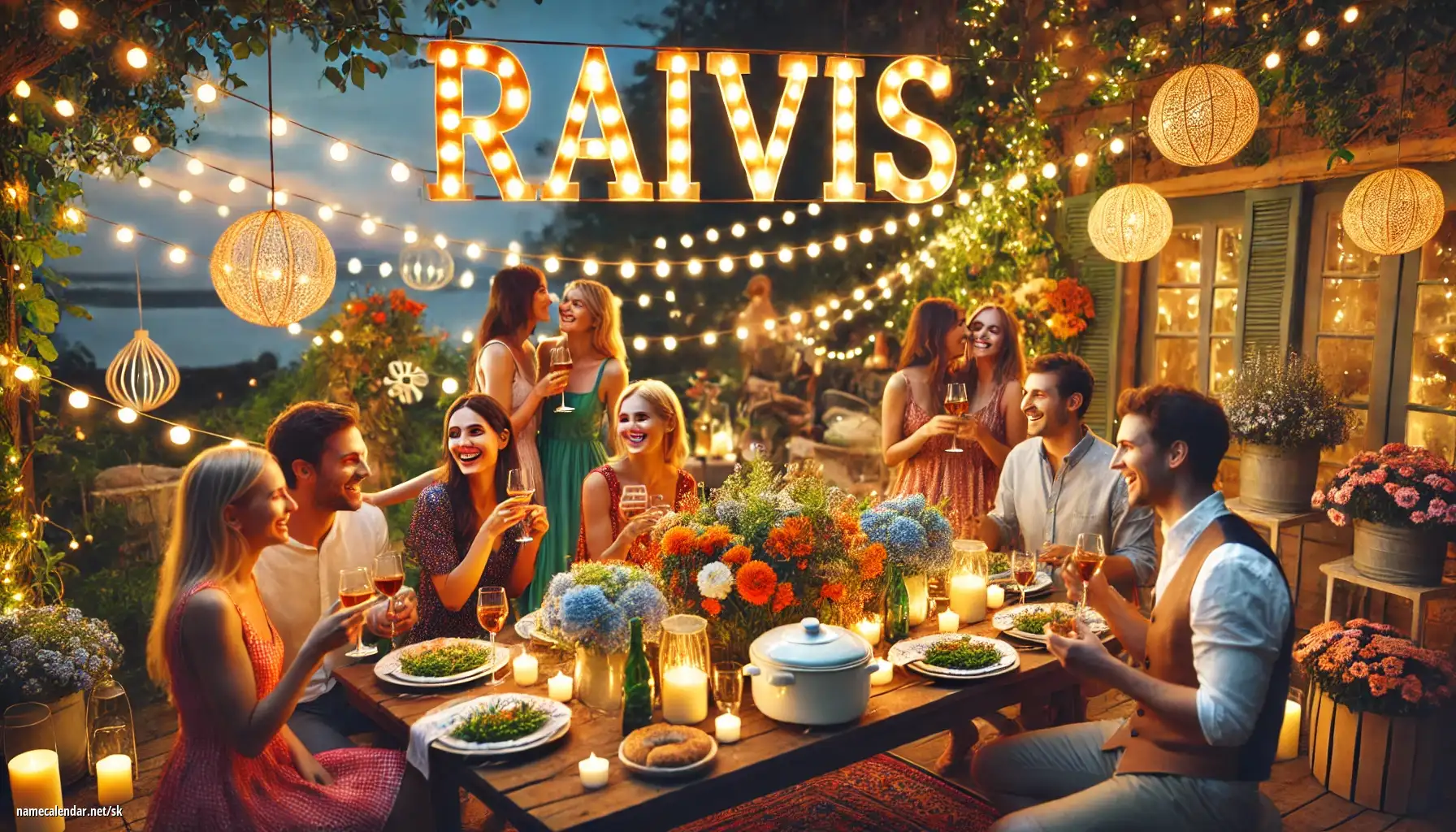 Oslava menín a mien - Raivis