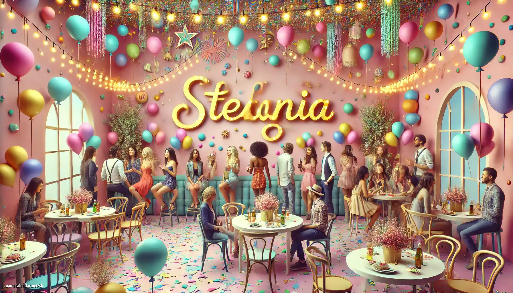 Oslava menín a mien - Stefania