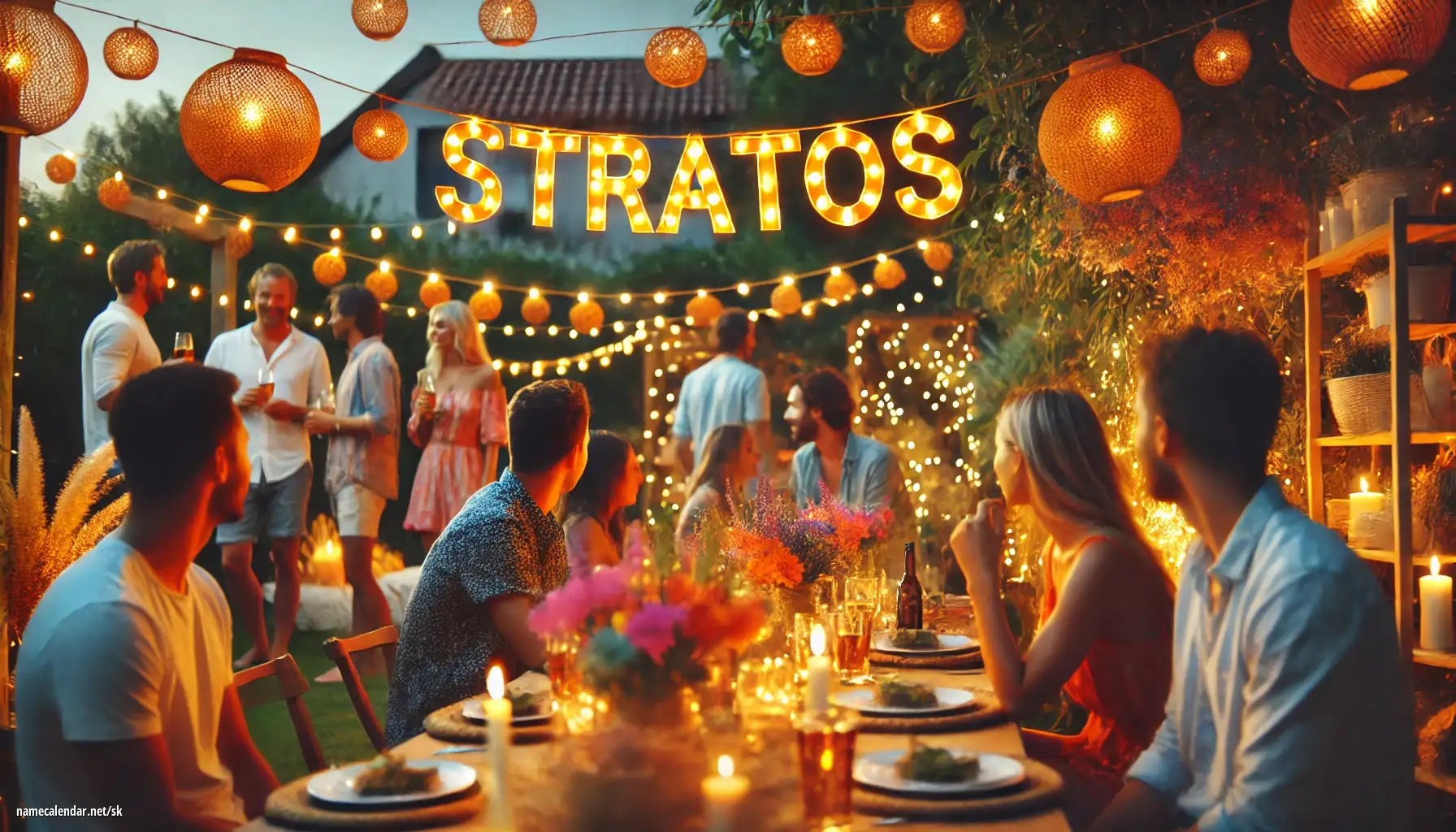 Oslava menín a mien - Stratos