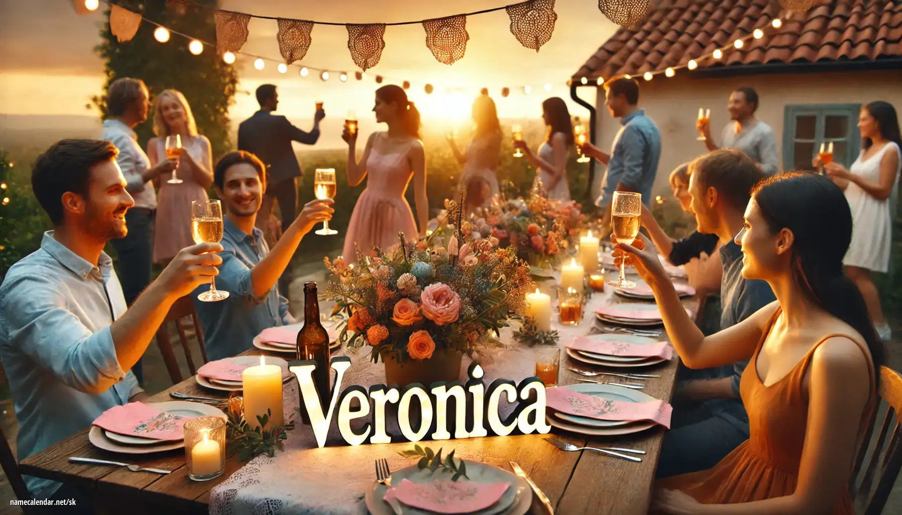 Oslava menín a mien - Veronica