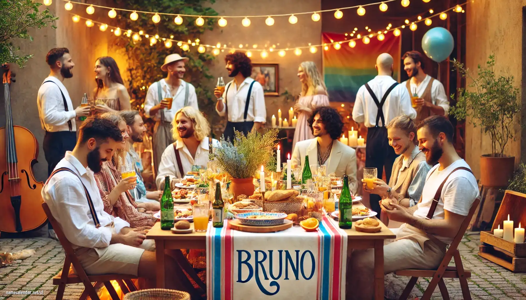 Praznovanje imendana in imena - Bruno