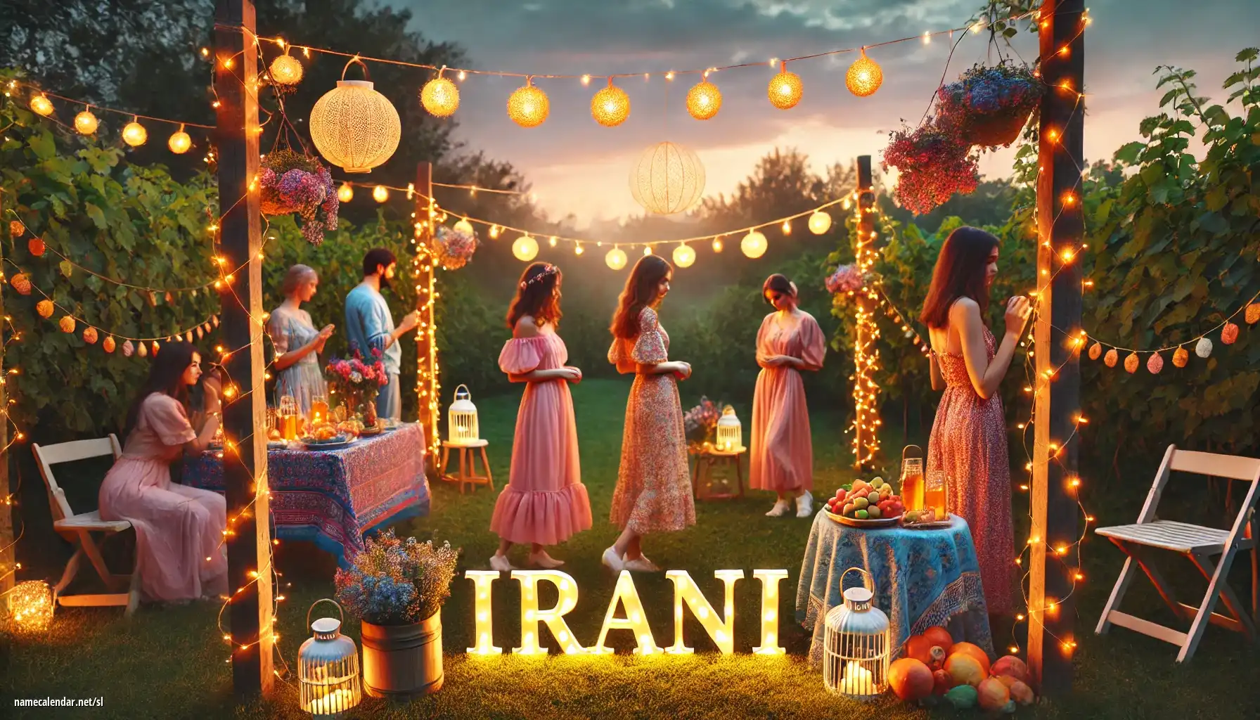 Praznovanje imendana in imena - Irani
