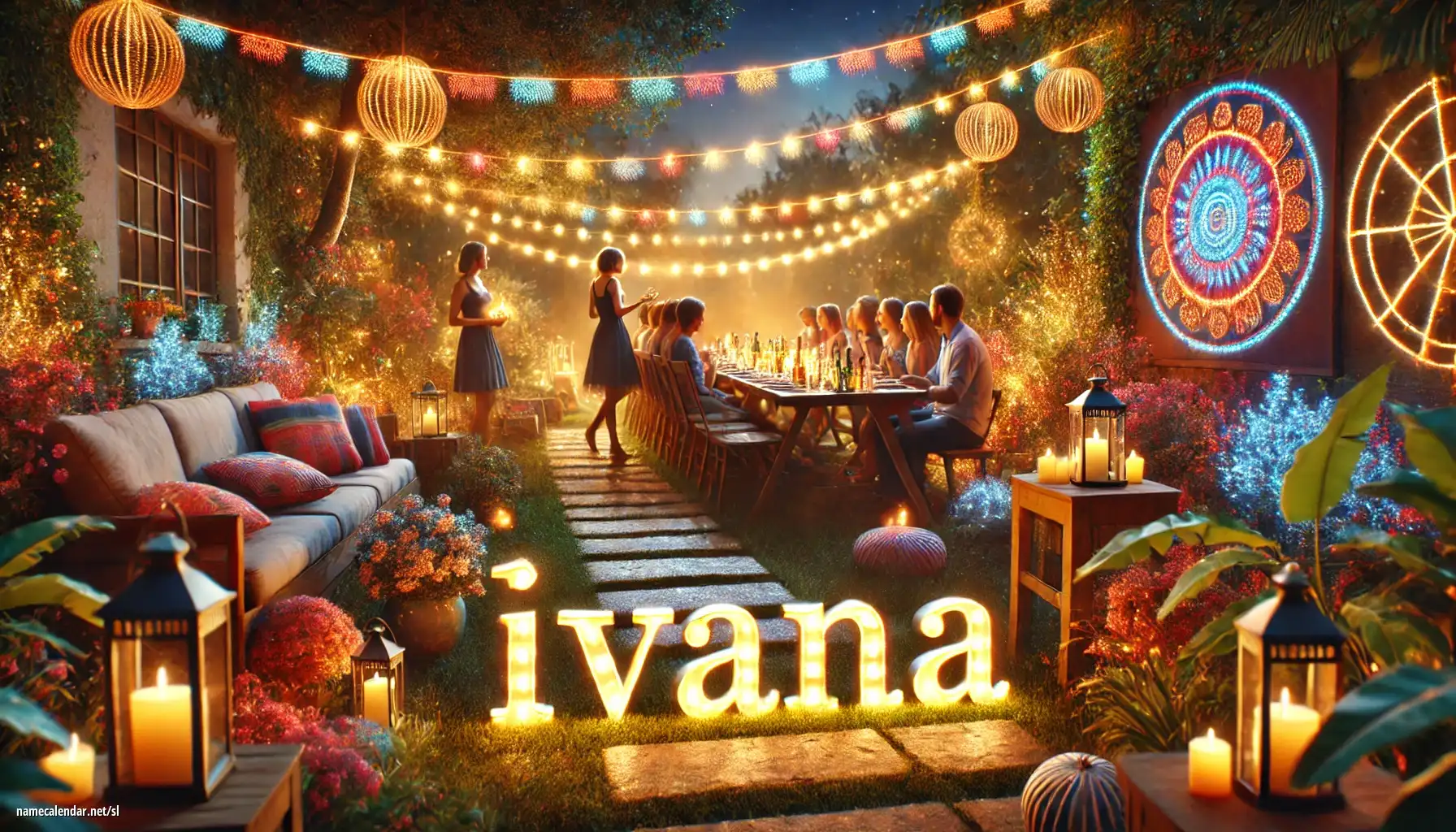 Praznovanje imendana in imena - Ivana