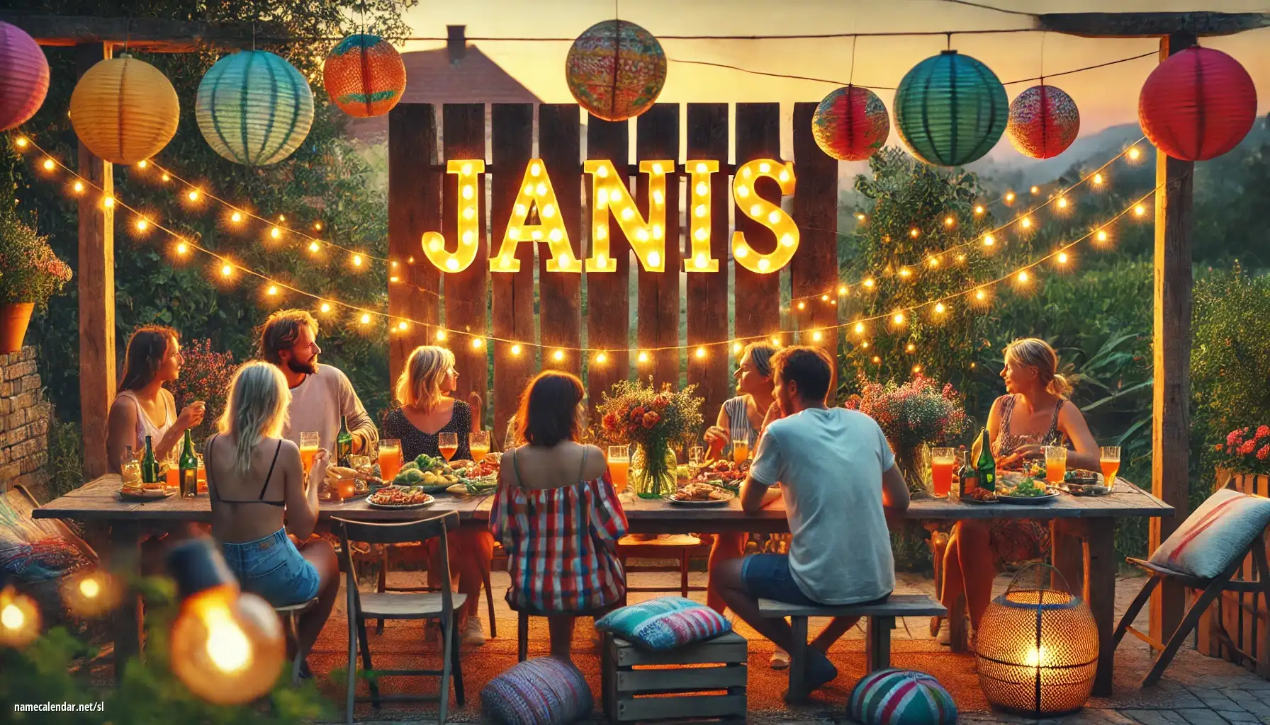 Praznovanje imendana in imena - Janis