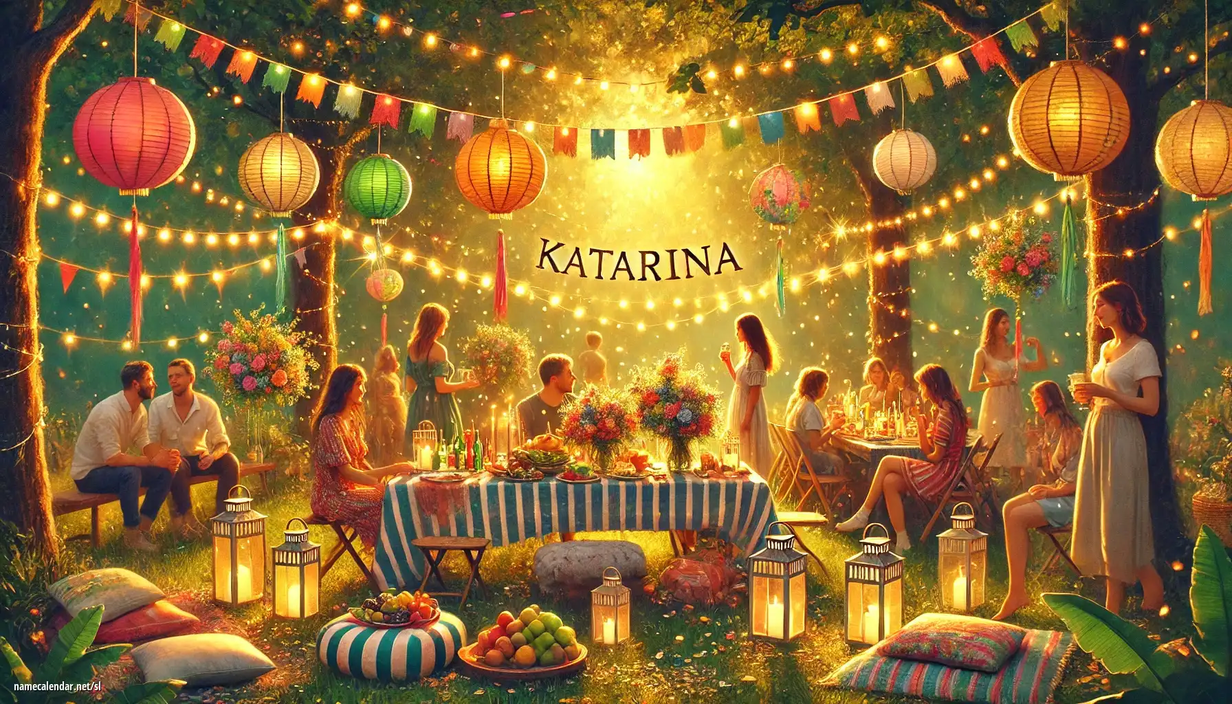 Praznovanje imendana in imena - Katarína