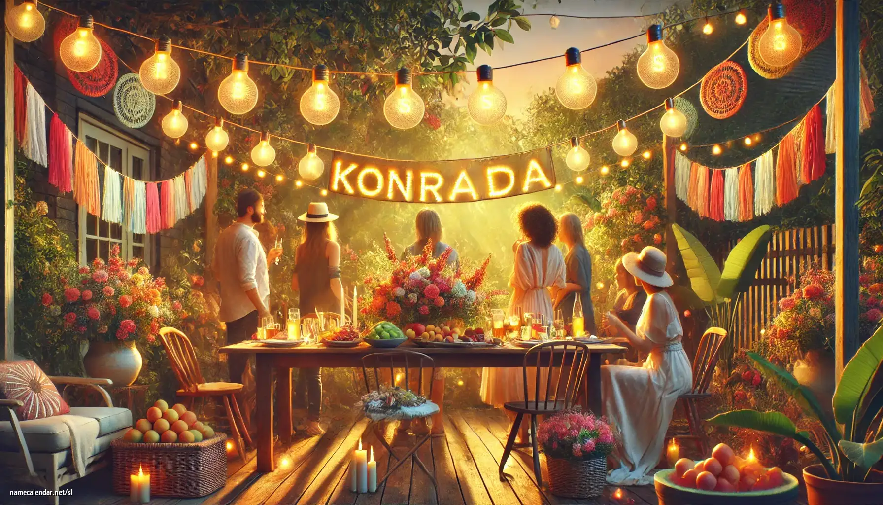 Praznovanje imendana in imena - Konrada