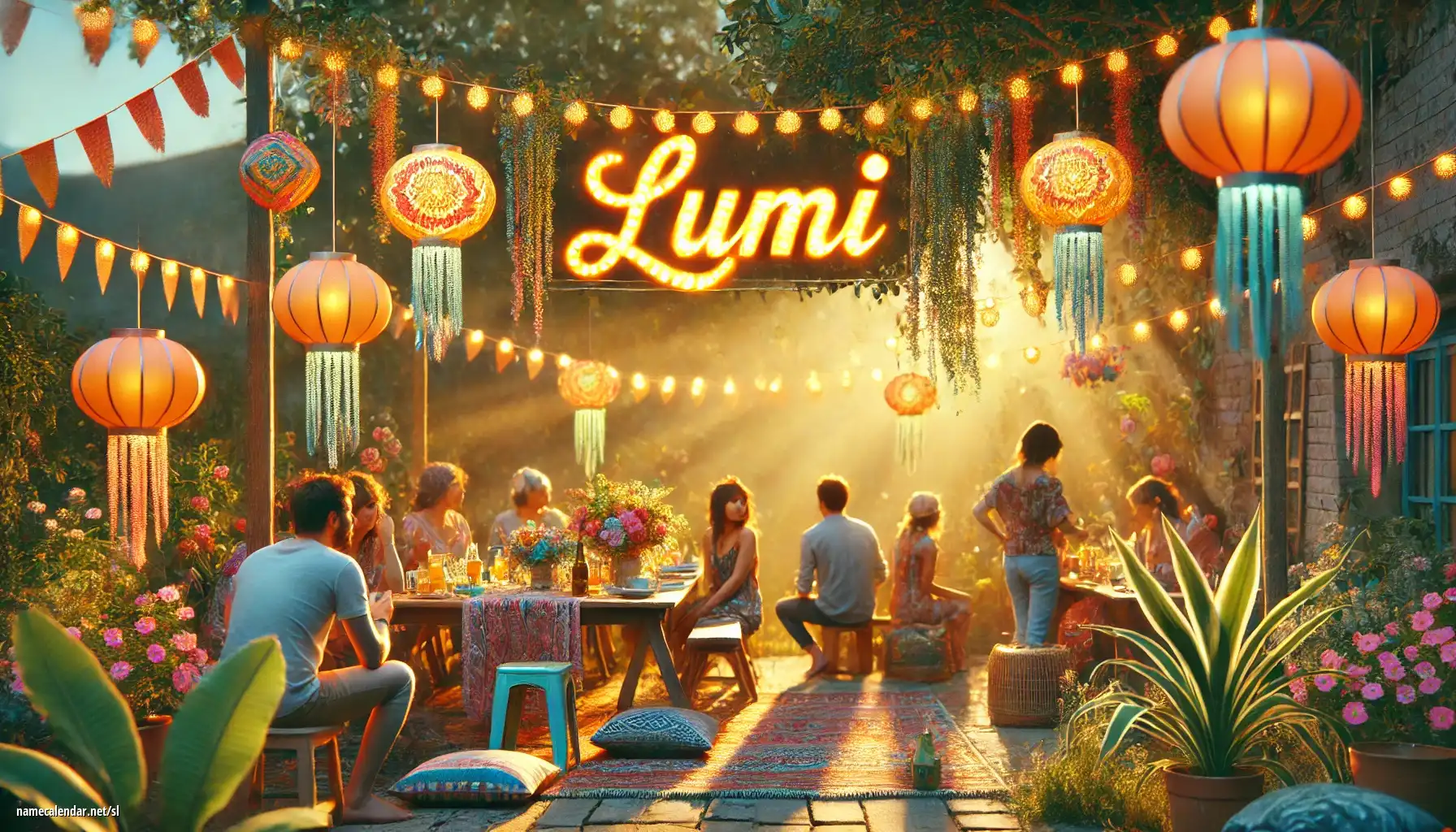 Praznovanje imendana in imena - Lumi