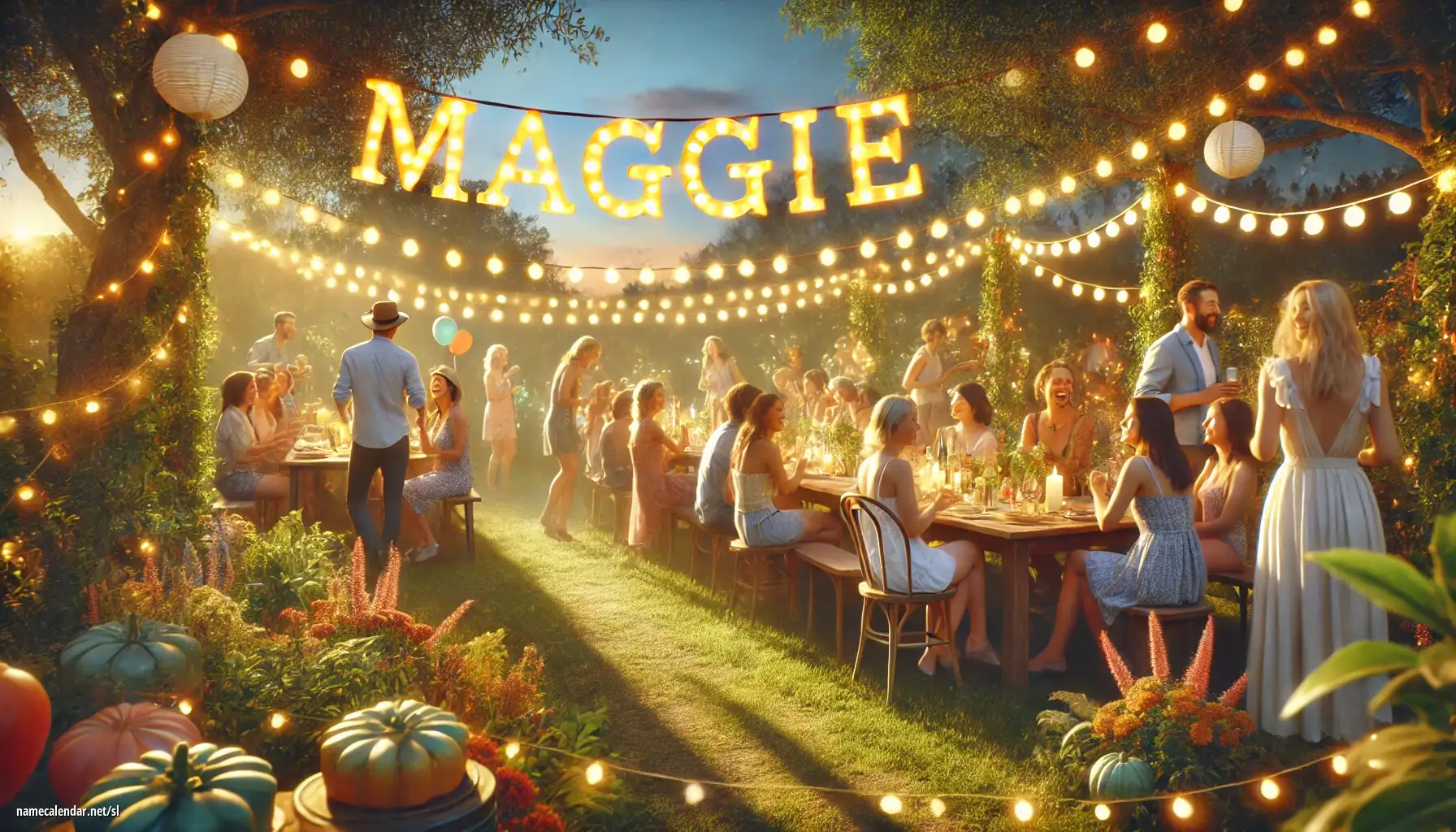 Praznovanje imendana in imena - Maggie