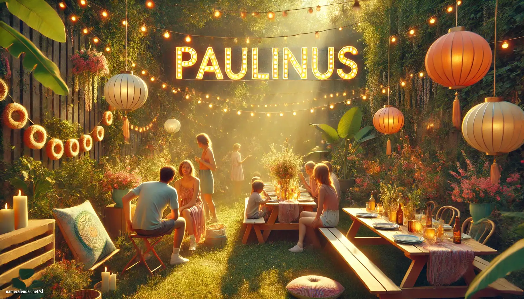 Praznovanje imendana in imena - Paulinus