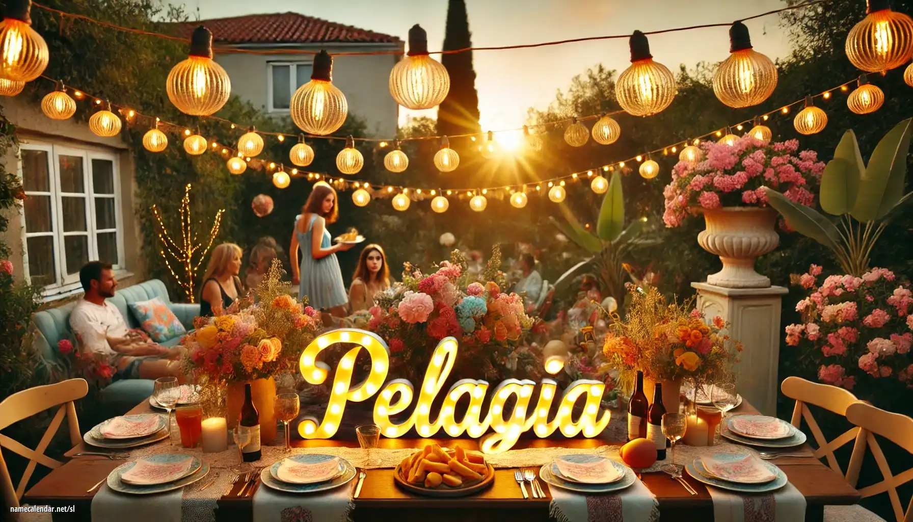 Praznovanje imendana in imena - Pelagia