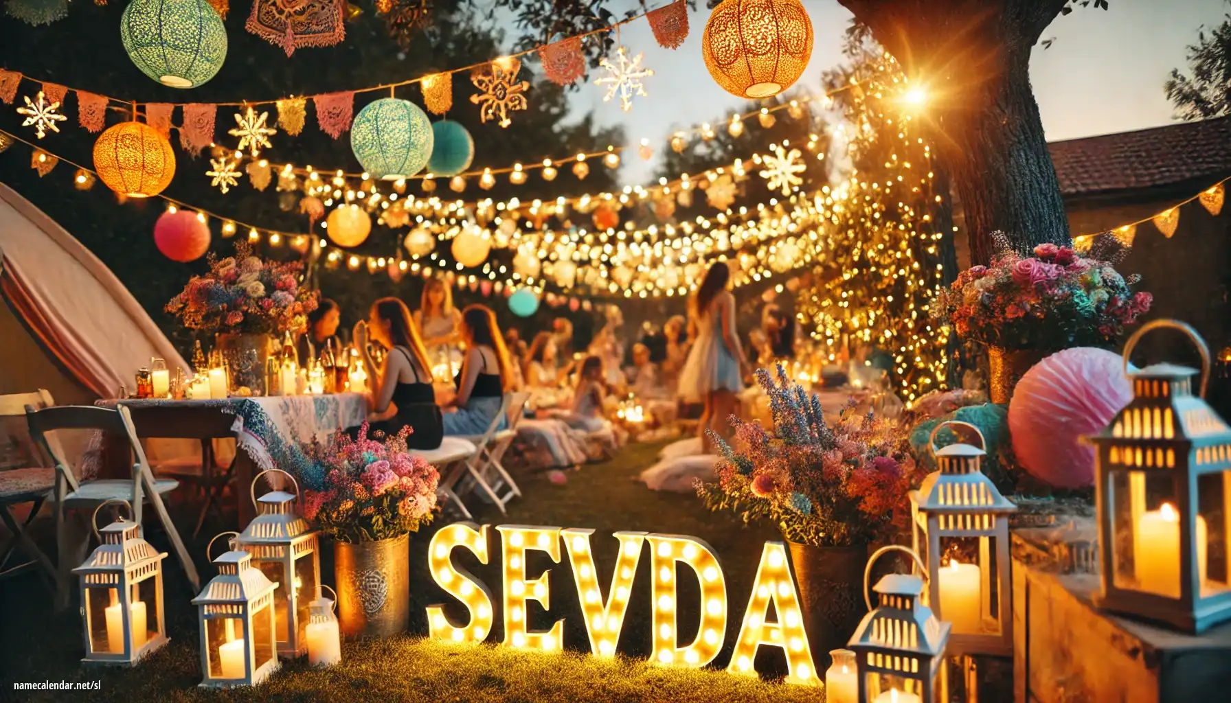 Praznovanje imendana in imena - Sevda