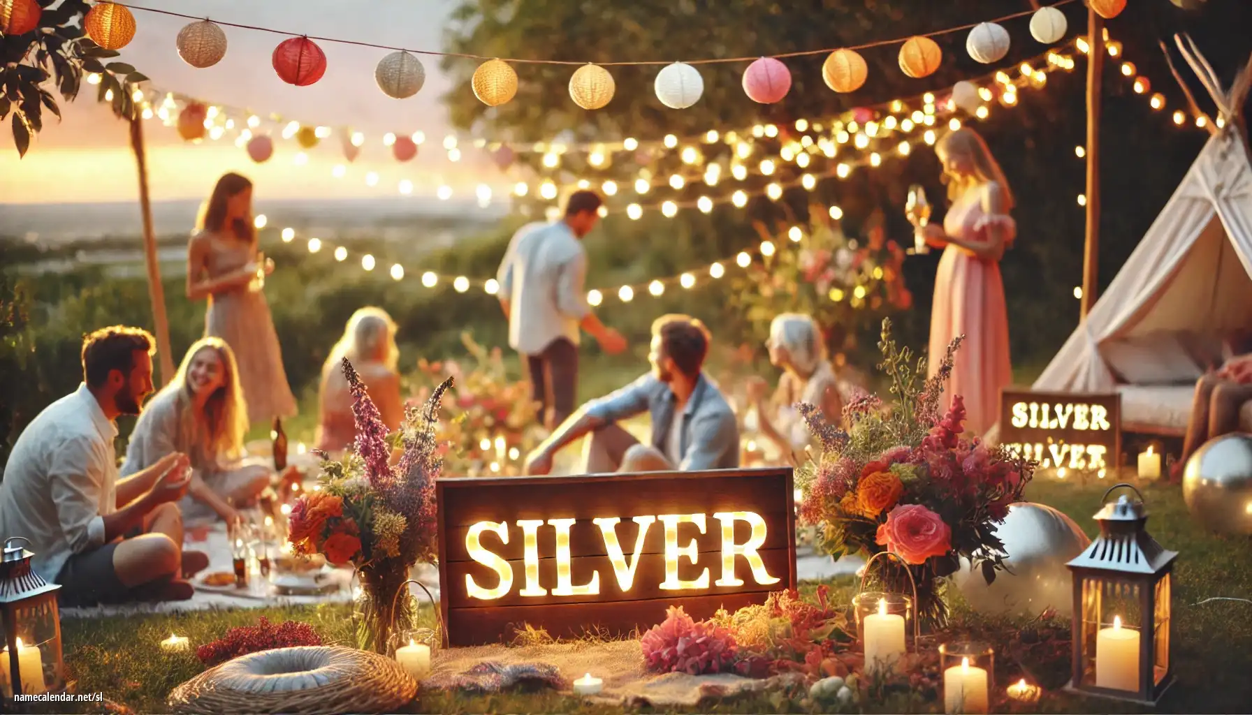 Praznovanje imendana in imena - Silver