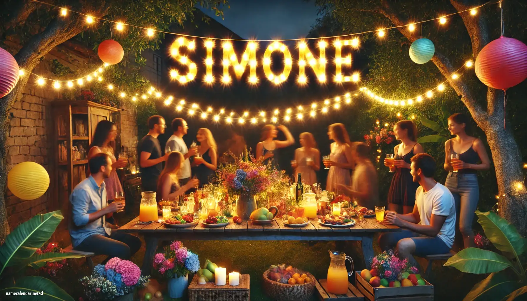 Praznovanje imendana in imena - Simone