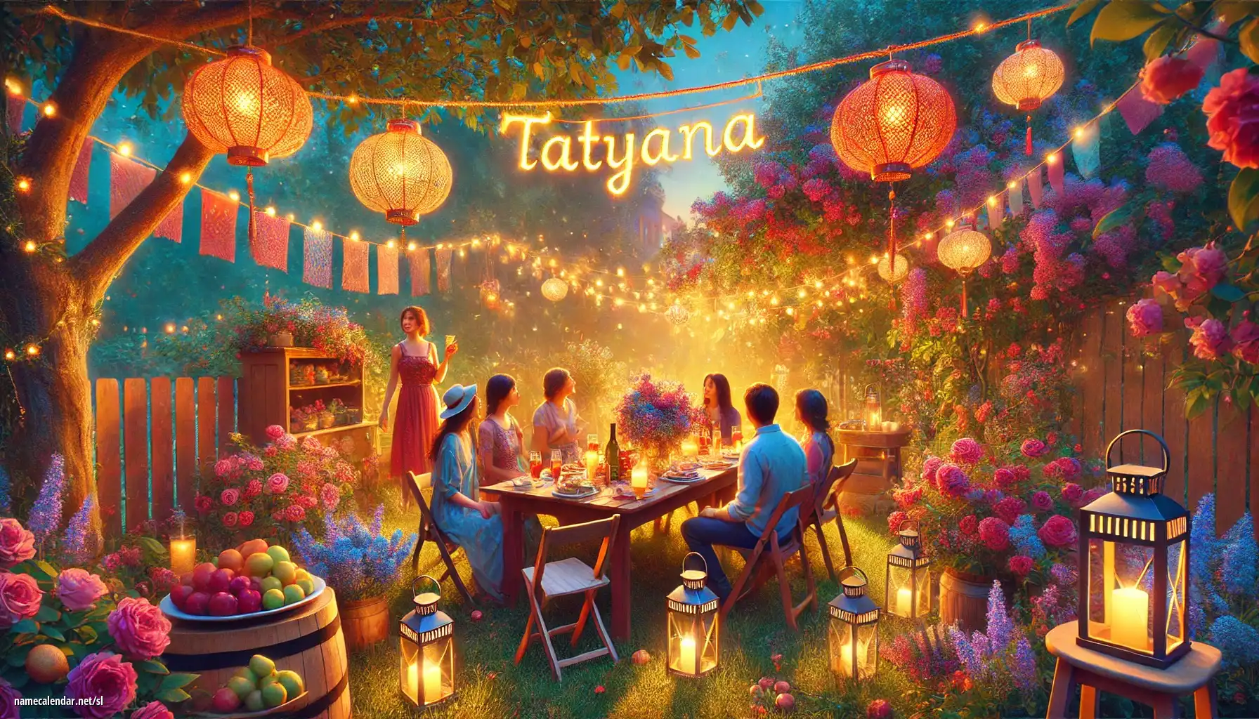 Praznovanje imendana in imena - Tatyana