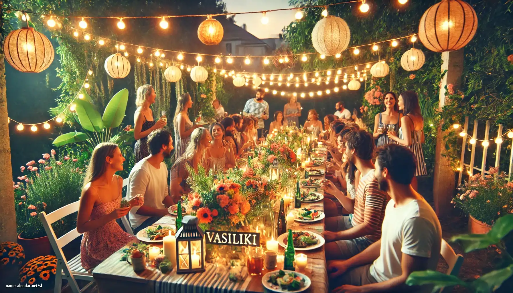Praznovanje imendana in imena - Vasiliki