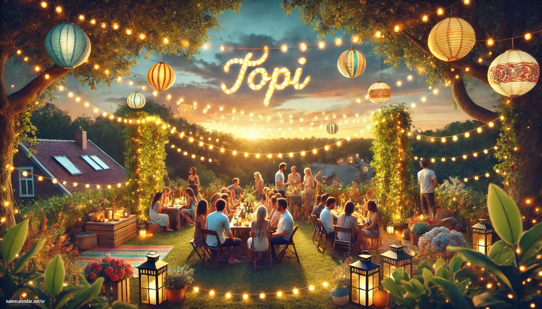 Прослава имендана и имена - Topi