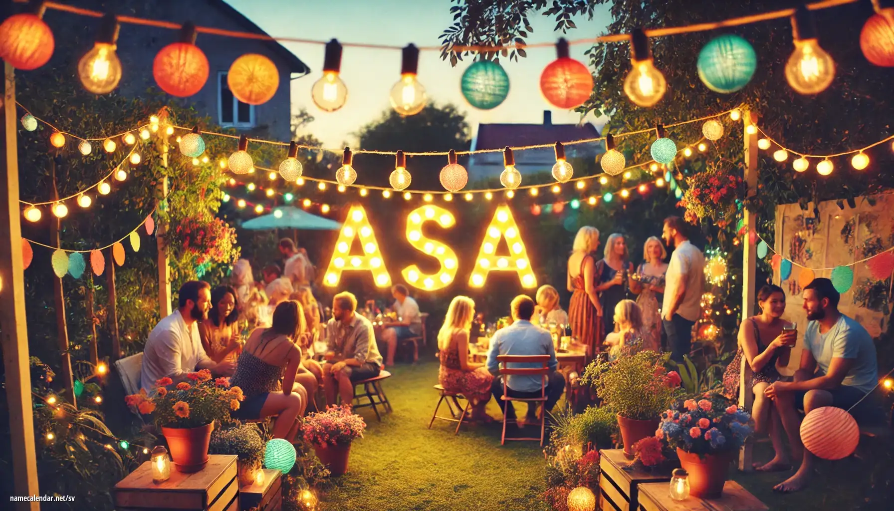 Firande av namnsdag och namn - Åsa