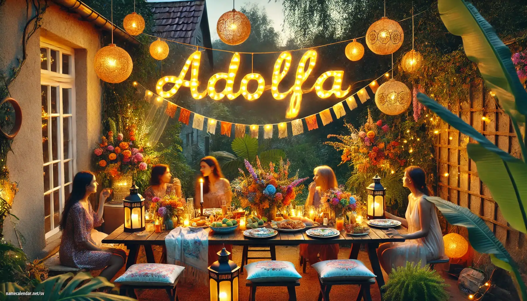 Firande av namnsdag och namn - Adolfa