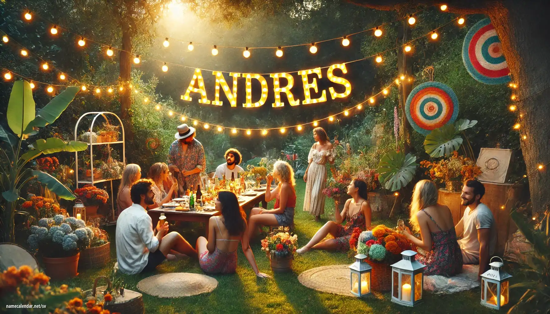 Firande av namnsdag och namn - Andrés