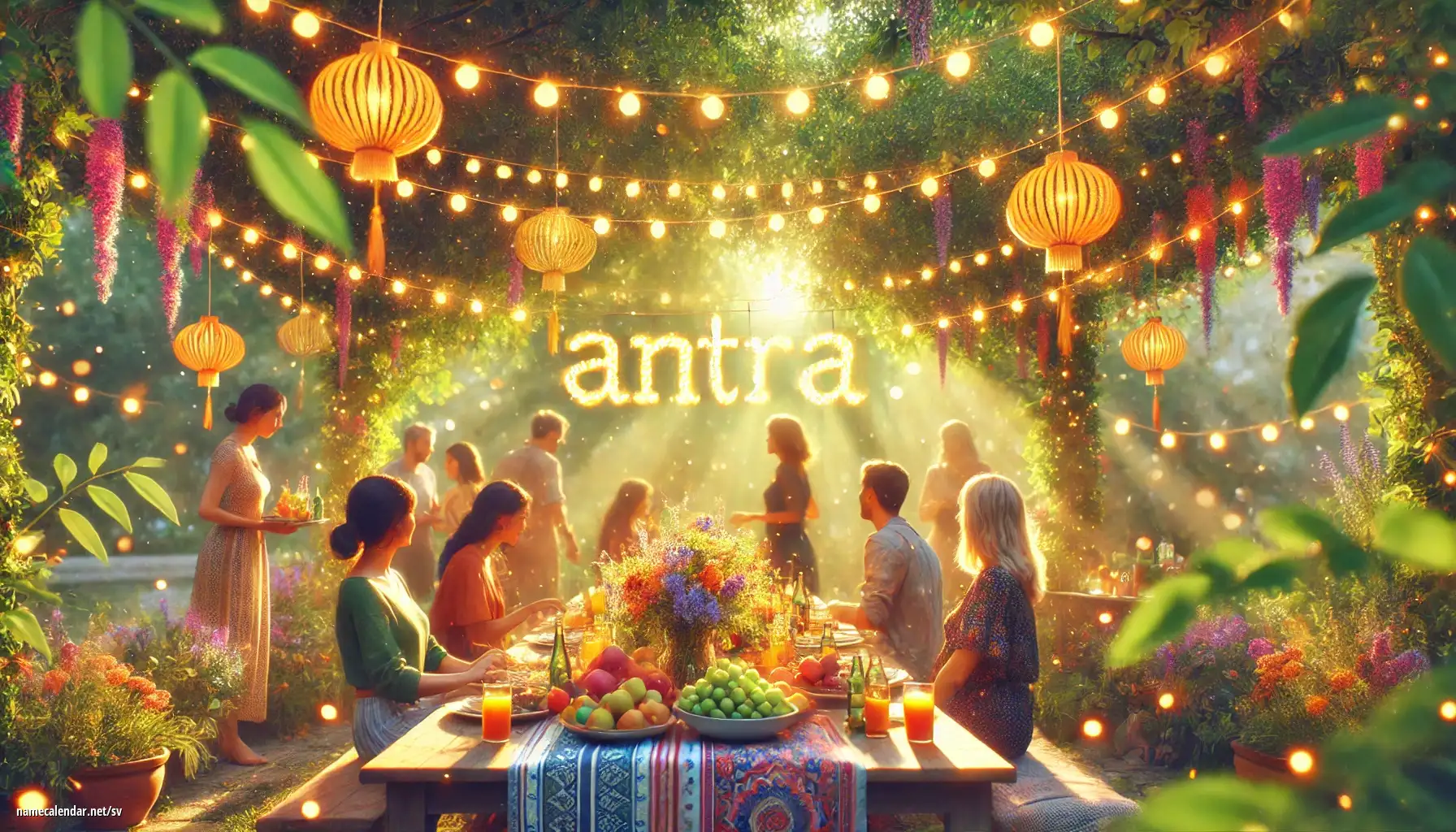 Firande av namnsdag och namn - Antra