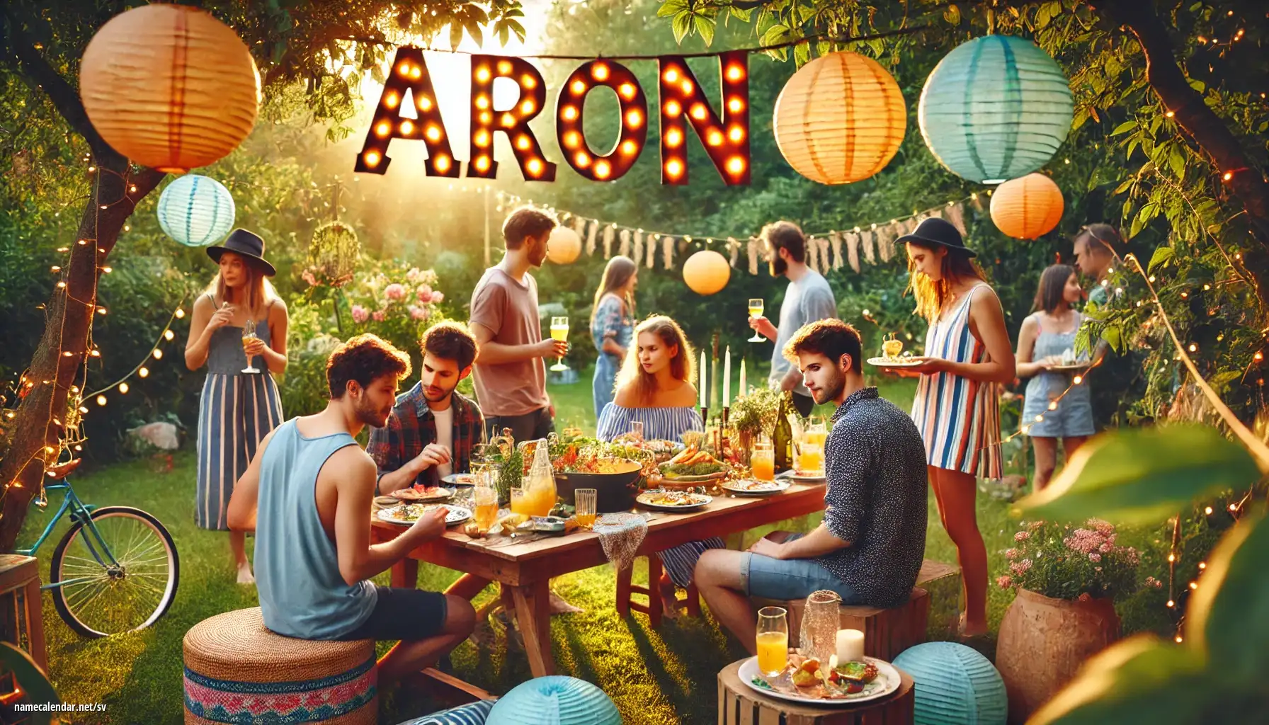 Firande av namnsdag och namn - Aron