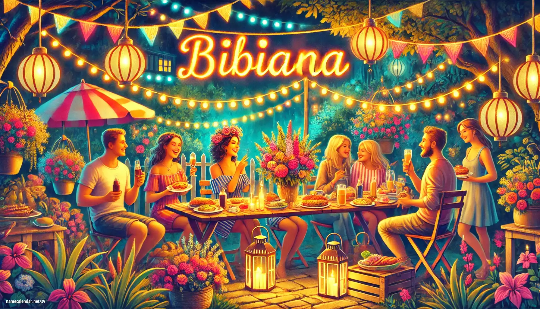 Firande av namnsdag och namn - Bibiana