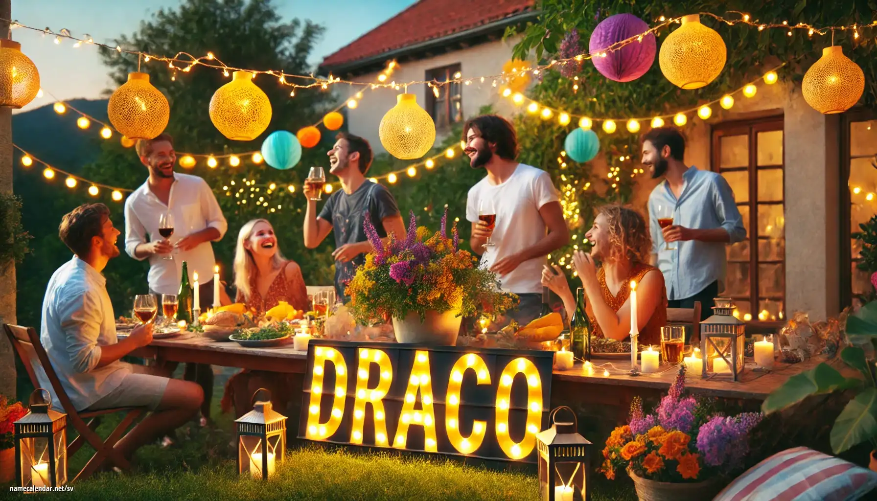 Firande av namnsdag och namn - Draco