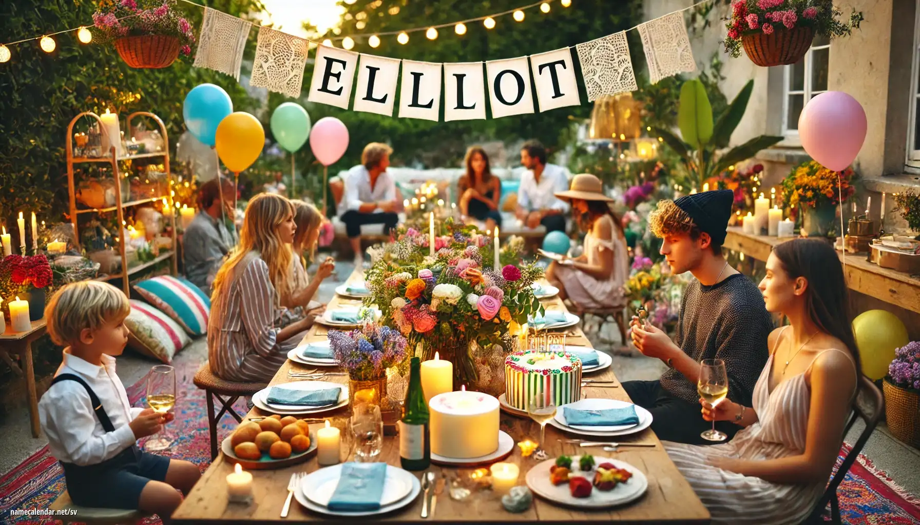 Firande av namnsdag och namn - Elliot