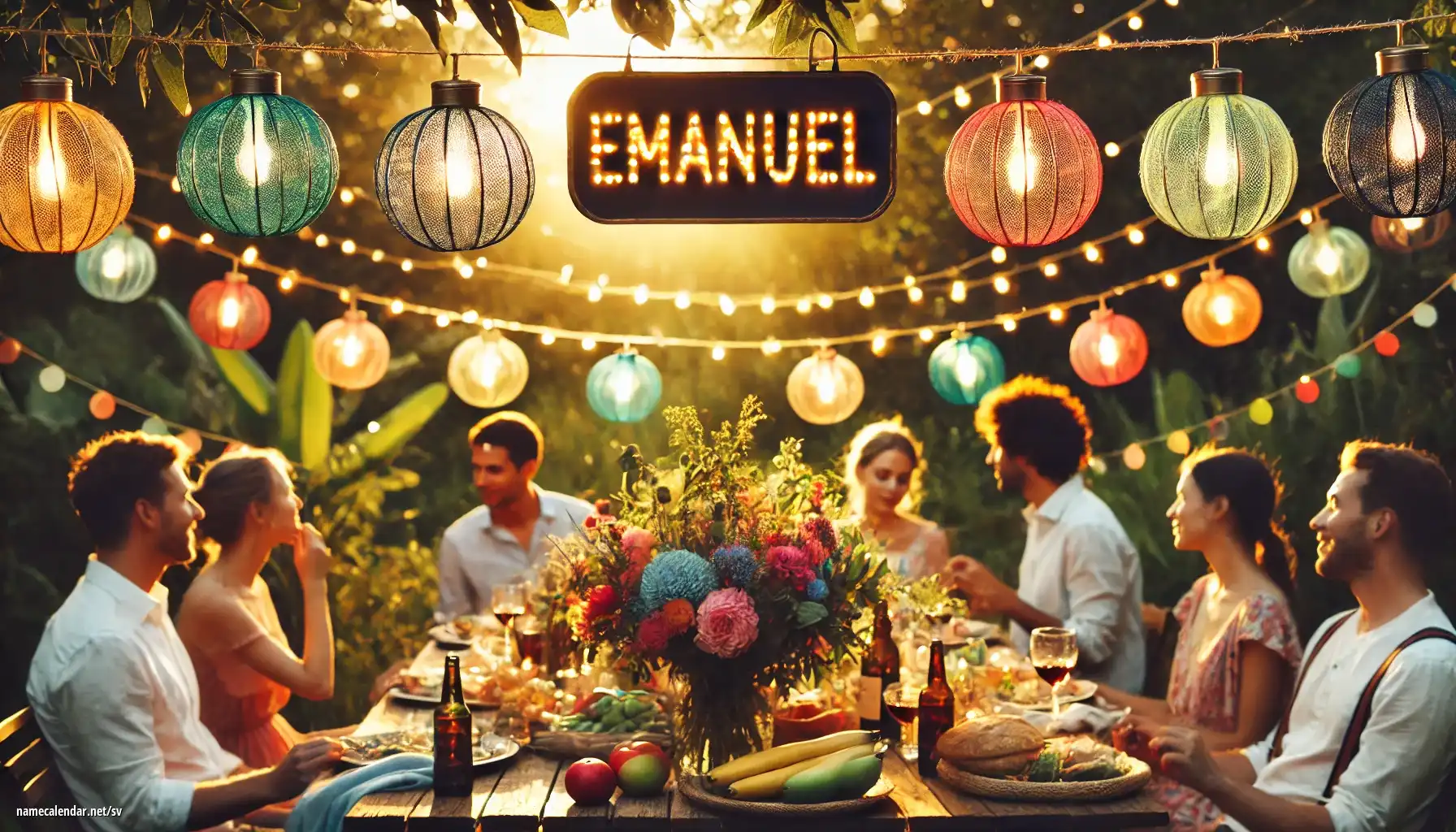 Firande av namnsdag och namn - Emánuel