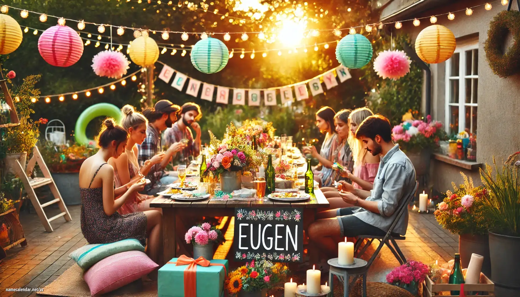 Firande av namnsdag och namn - Eugen