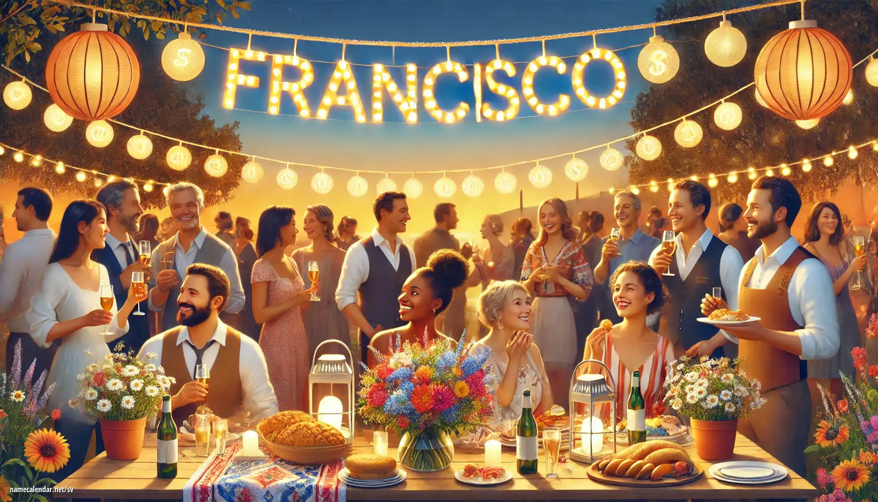 Firande av namnsdag och namn - Francisco