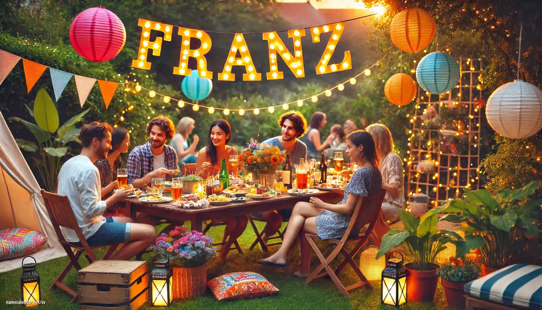 Firande av namnsdag och namn - Franz