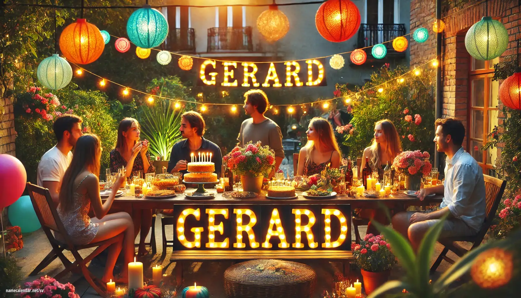 Firande av namnsdag och namn - Gerard