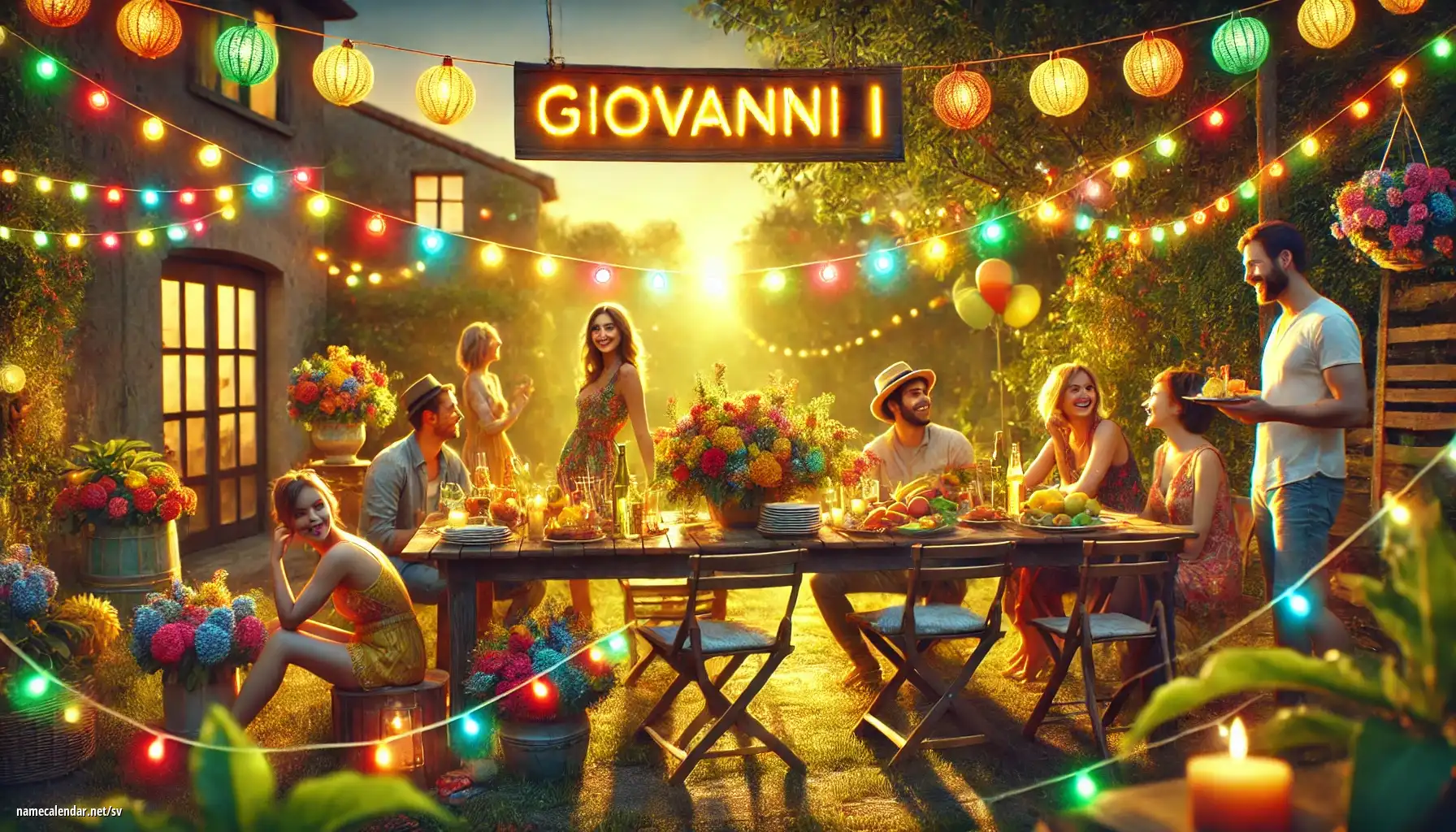 Firande av namnsdag och namn - Giovanni I