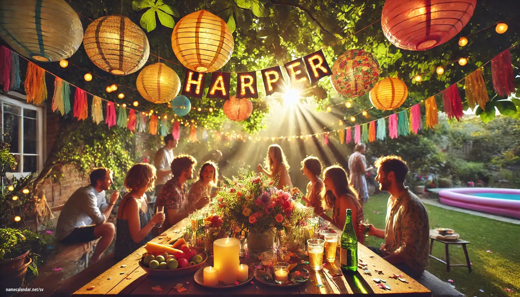 Firande av namnsdag och namn - Harper