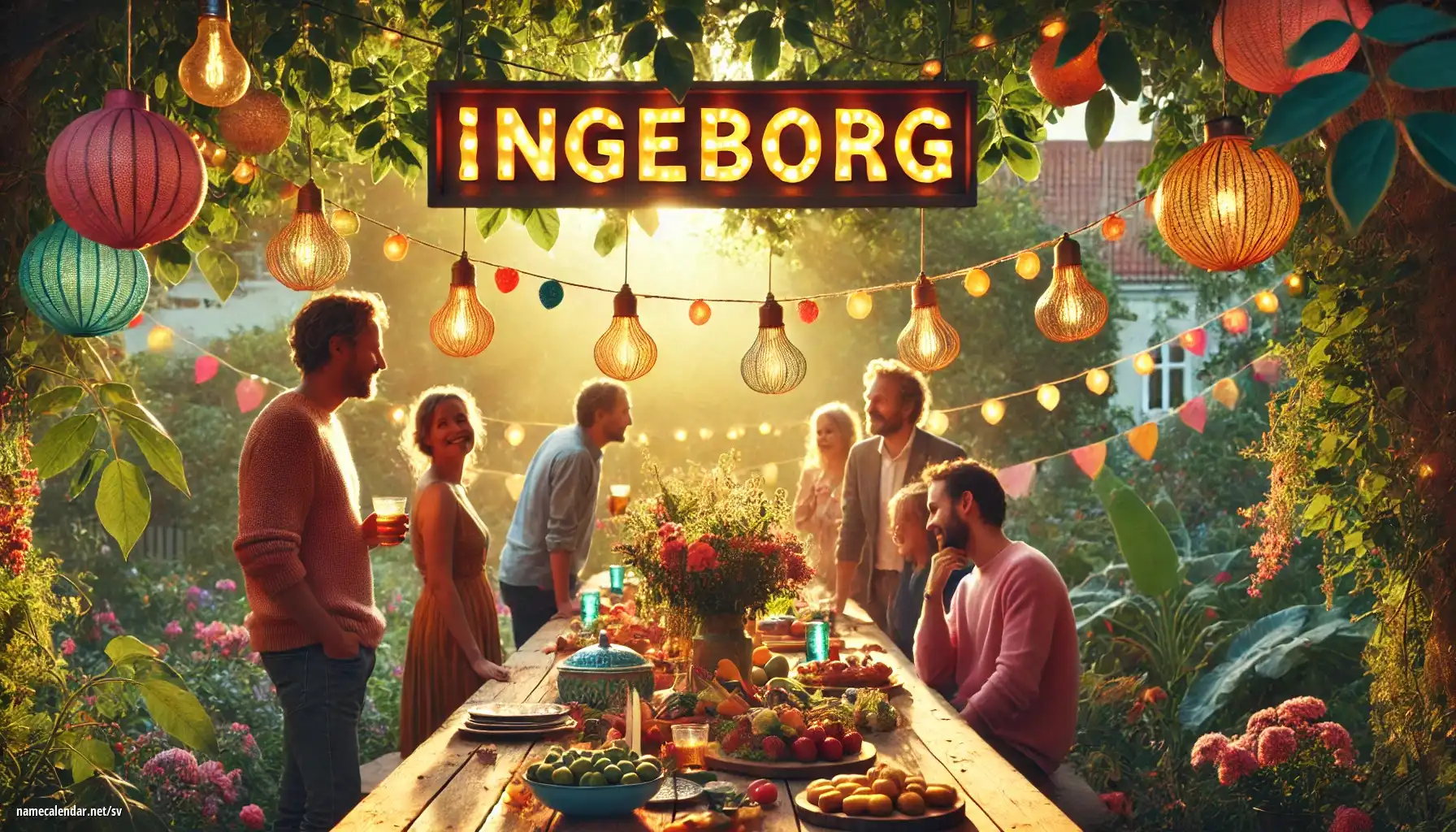 Firande av namnsdag och namn - Ingeborg