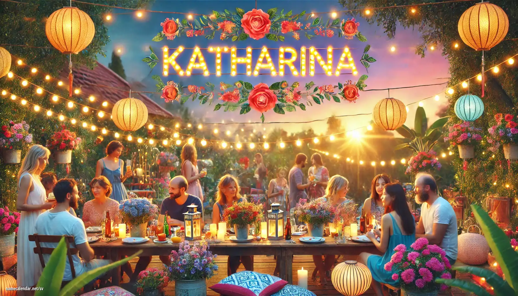 Firande av namnsdag och namn - Katharina