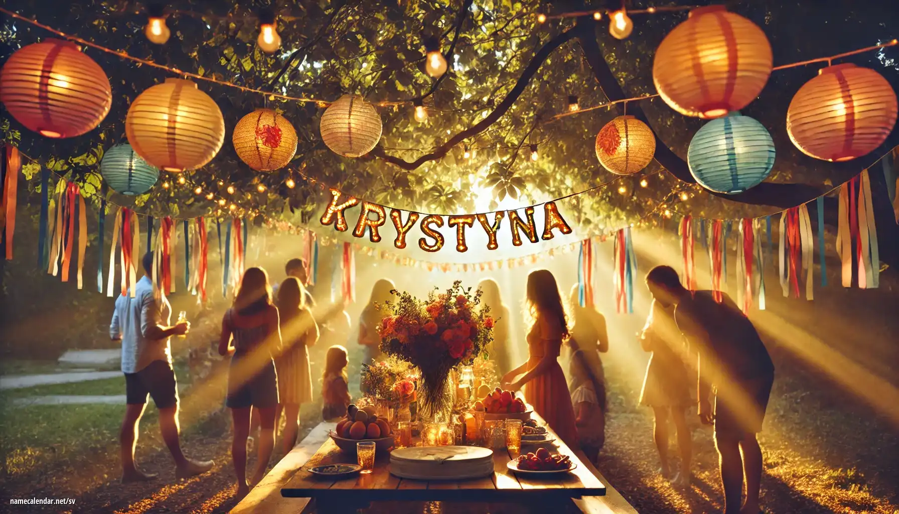 Firande av namnsdag och namn - Krystyna