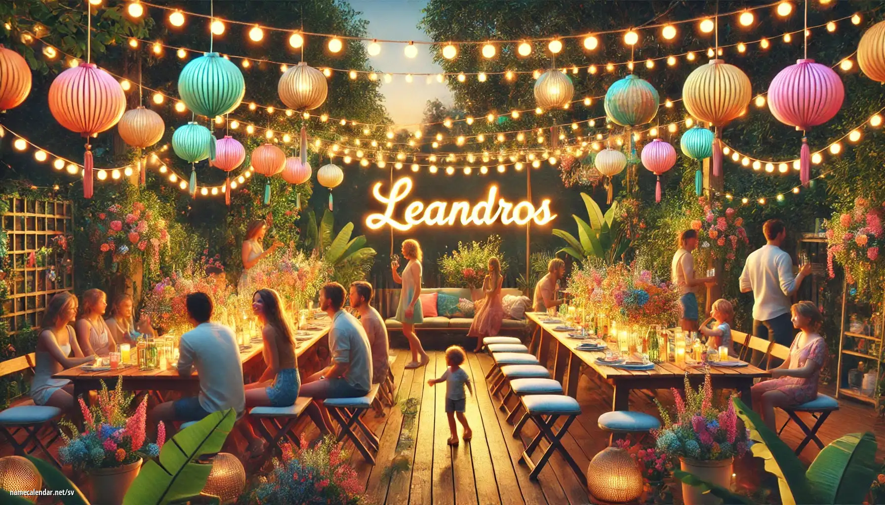 Firande av namnsdag och namn - Leandros